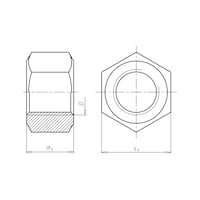 Acciaio inossidabile ISO 4033 A2